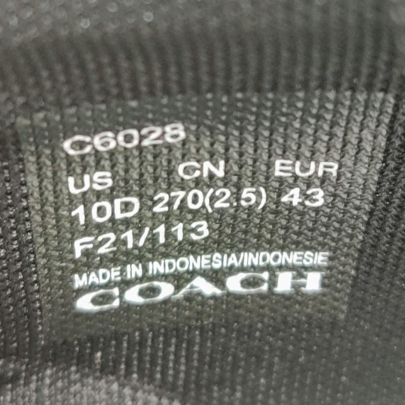 *Last One!* COACH X JEAN-MICHEL BASQUIAT Clip High Top Sneaker - Picture 8 of 9